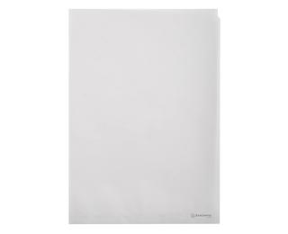 Sachet de 50 pochettes coin papier 110g/m2 - A4 - Transparent blanc