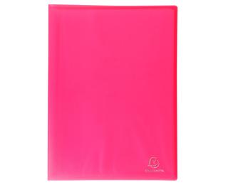 Protège-documents en polypropylène semi rigide Chromaline 80 vues - A4 - Rouge