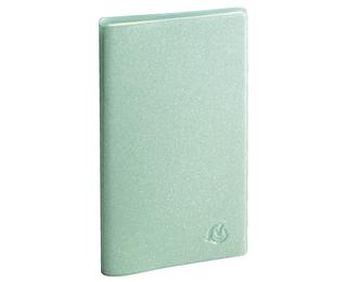 Agenda de poche Espace 17S spiralé Eden 9 x 17,5 cm Semainier Janvier à Décembre 2027 - Vert d'eau