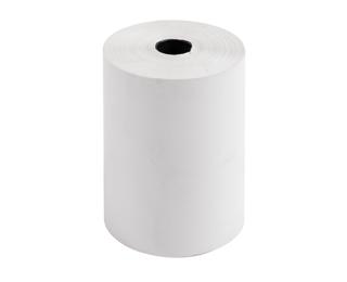 Bobine pour balance 76x70mm - 60m - 1 pli thermique 55g/m2. - Blanc