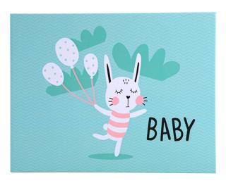 Album photos livre 30 pages blanches - Format 28,5x22cm - BABY - Vert