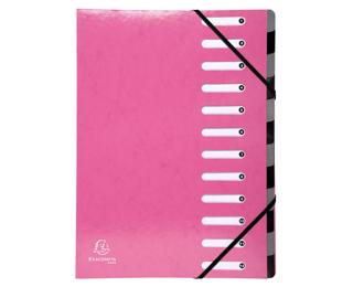 Exacompta Iderama Harmonika Multipart File - Pink