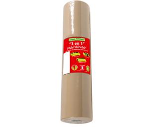 3 en 1 en rouleau spunbond, indéchirable et épongeable - 48x0,40m