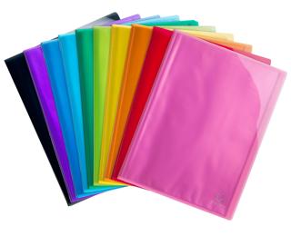 Display Book Iderama PP A4 20Pkt Ast - Assorted colours