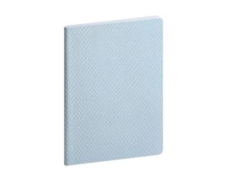 Notebook Ariel ligné et dots 10,5 x 15 cm - Bleu