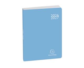 Agenda Forum Color Soft Harmony 12 x 17 cm Journalier Août 2026 à Juillet 2027 - Couleurs assorties