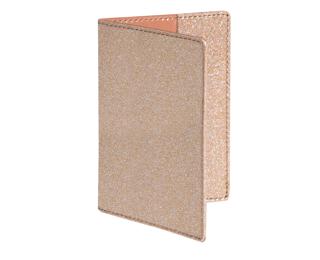 Etui passeport Eden. - Or