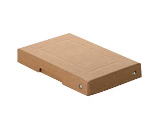 PURE Box Nature DIN A6, Füllhöhe 25 mm braun 