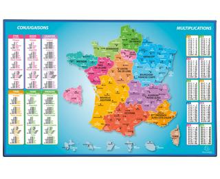 Sous-main rigide PVC France - 37,5x57,5cm 