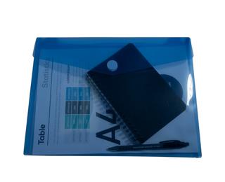 Sachet de 5 pochettes-enveloppes polypropylène - A4 