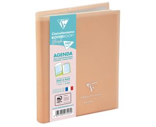 Agenda Forum Color Koverbook Blush Pastel 12 x 17 cm Journalier Août 2026 à Juillet 2027 - Coloris aléatoire