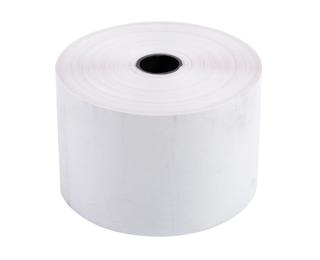 Bobine pour tickets de caisse 44x70mm - 60m - 1 pli thermique 55g/m2. - Blanc