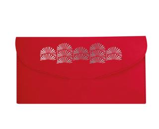 Pochette enveloppe XL Amélie 10 x 20 cm - Couleurs assorties