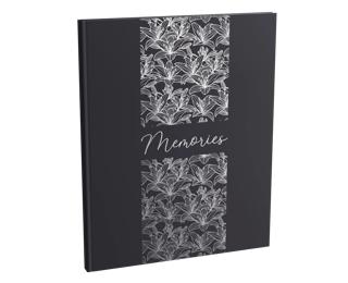 Livre d'or 100 pages tranche argent Titane 