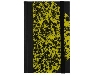 Carnet Marbre 170x110, 192 pages lignées - Kaki