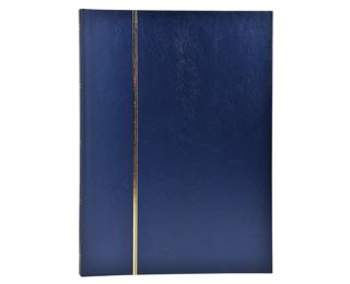 Album de timbres simili-cuir 48 pages noires - 22,5x30,5 cm