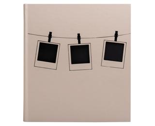 Album photo livre 60 pages noires Instants - Rose
