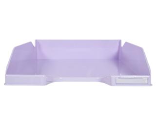Letter tray COMBO Pastel coral glossy - Mauve