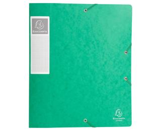 Boite de classement Cartobox Dos 60mm Carte lustrée - A4 - Vert