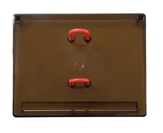 Socle en plastique brun pour Bloc-pratic 