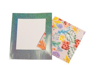 Kit cadres photos 30 pièces et cordelette - Multicolore