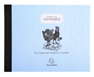 Carnet de voyages pocket 11x15cm 40 pages