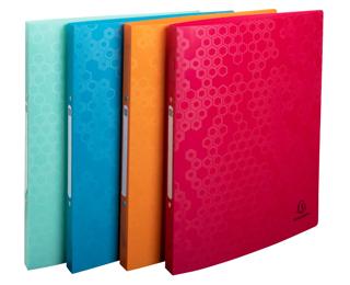 Ringbuch A4 Recycling-PP, 2 Ringe 15mm, Maïa - Farben sortiert