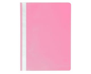 Exacompta PP Flat Bar Presentation Folders - Pink