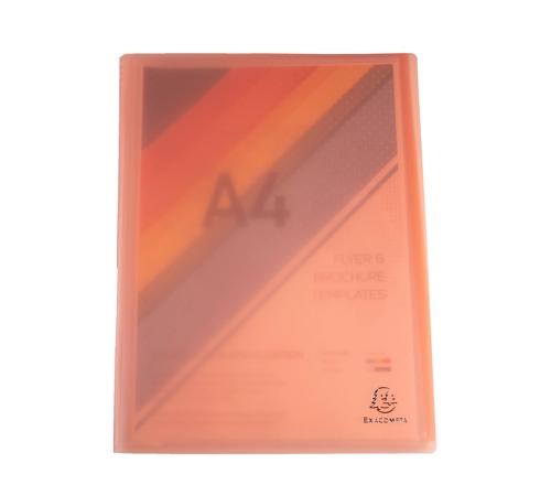 Portadocumenti Exacompta Chromaline Pastel - Confezione Da 5, 40 Buste Trasparenti Per A4, Copertina In Polipropilene Riciclato Verde