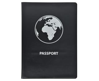 Etui protection RFID Hidentity® Passeport - Noir