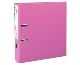 Ordner Prem'Touch, innen und außen aus PP, Rückenbreite 80mm, 32x30cm für DIN A4 Maxi - Rosa