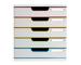 Blanc/arlequin