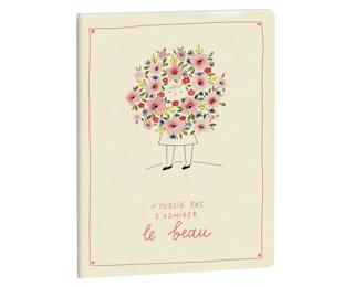Notebook Julie Adore dots Fille 15x21cm - Visuel