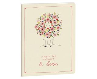Notebook Julie Adore Fille dots 15 x 21 cm - Visuel