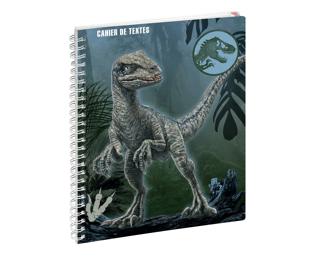 Cahier de textes Jurassic World Raptor 17 x 22 cm - Visuel