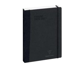 Agenda Forum Age Bag 12 x 17 cm Journalier Août 2026 à Juillet 2027 - Noir