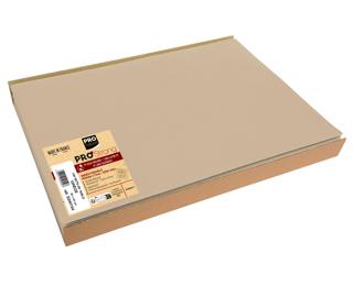 Barquette de 100 sets de table spundbond, unis - Format 30x40cm - Grège