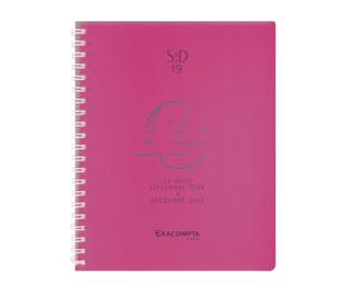 Agenda de bureau SAD 19S Linicolor 14 x 18 cm Semainier Septembre 2024 à Décembre 2025 - 16 mois 