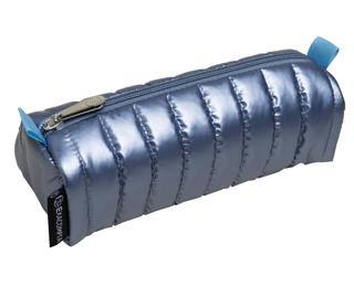 Exacompta Half Round Padded Pencil Case - Assorted colours