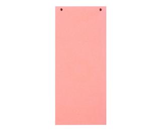 Paquet 100 fiches intercalaires horizontales unies perforées Forever - 105x240mm