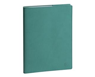 Agenda de bureau Lady 20 Alysse 15 x 21 cm Semainier Janvier à Décembre 2027 - Vert Lagon