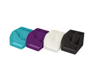 Exacompta Titane Pen Wave Pencil Pot - Assorted colours