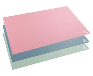Sous-main recyclé en carton rigide Autentik 57,5x37,5cm - Couleurs assorties