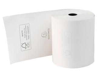 Rollen voor kastickets 80x80x12x72 - 1 thermische laag 55g/m2 zonder BPA. 