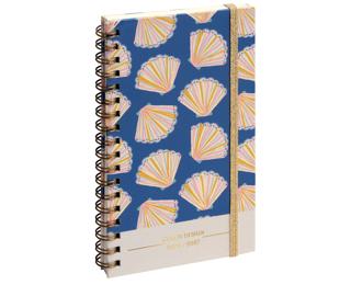 Agenda de poche SAS 16S Color Design 9 x 16 cm Semainier Septembre 2026 à Août 2027-Coquillage 