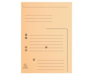 Paquet de 25 chemises 2 rabats SUPER 210 Contact - 24x32cm 