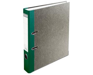 Exacompta Prem'Touch Lever Arch File (A4) - Grey-green spine
