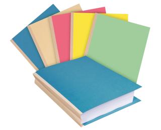 25er Packung Aktendeckel mit leinen Rücken Forever® 320g 24x32cm 