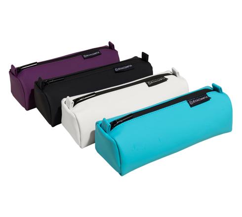 Trousse semi-ronde Titane - Couleurs assorties