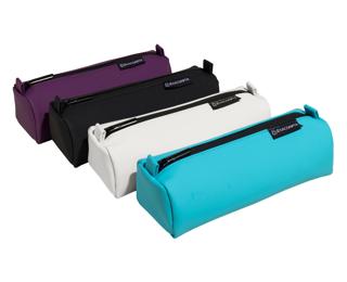 Trousse semi-ronde Titane - Couleurs assorties